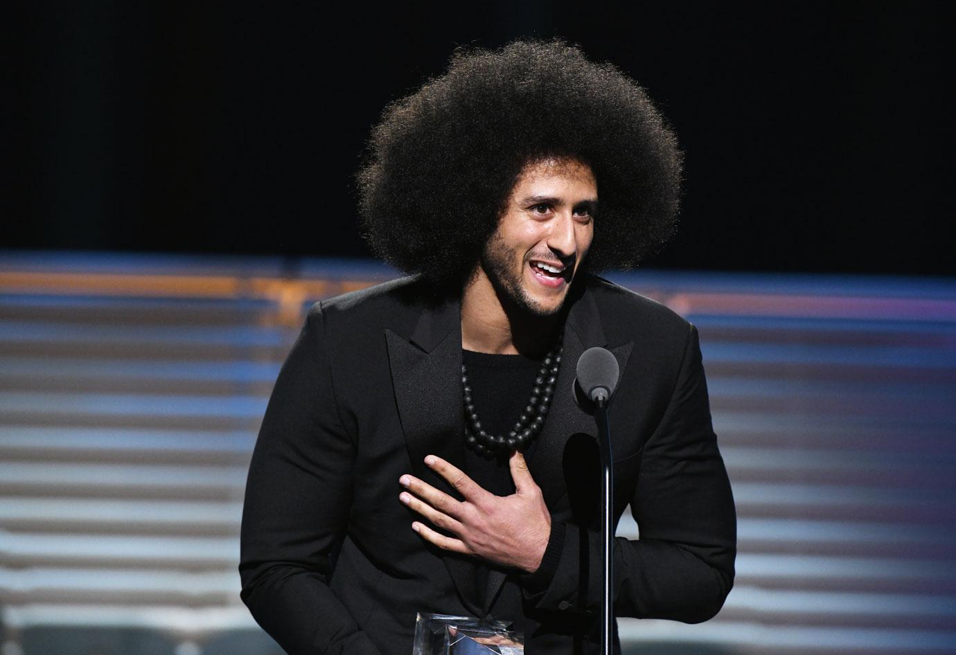 Beyonce colin kaepernick award