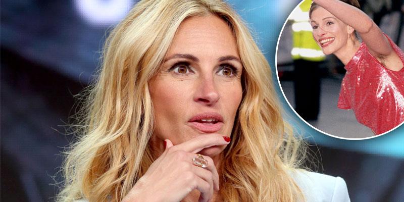 Julia Roberts Explains Her Iconic Hairy Underarm Photo On Busy Tonight 