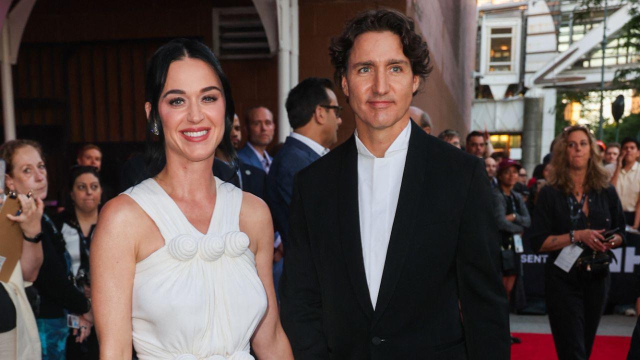 Image of Katy Perry recalled getting butterflies while performing in front of Justin Trudeau.