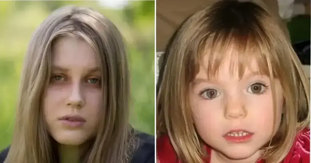 Composite photo of Julia Wendell and Madeleine McCann