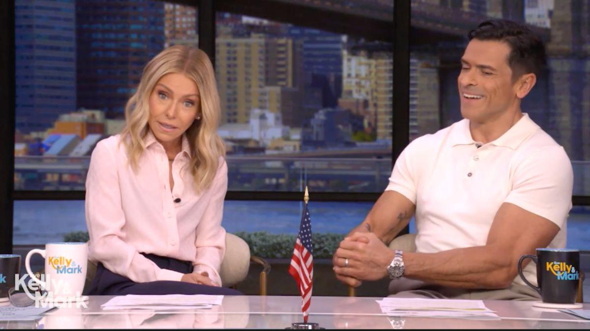 Image of 'Knowing what you look like is half the battle,' Kelly Ripa declared.