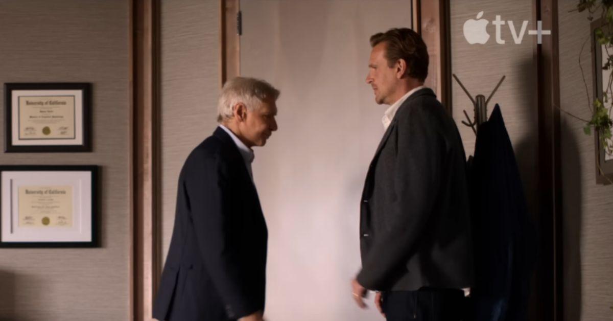 Photo of Harrison Ford and Jason Segel