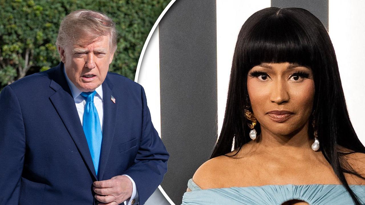 Image of Donald Trump and Nicki Minaj