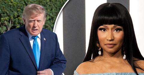 Image of Donald Trump and Nicki Minaj