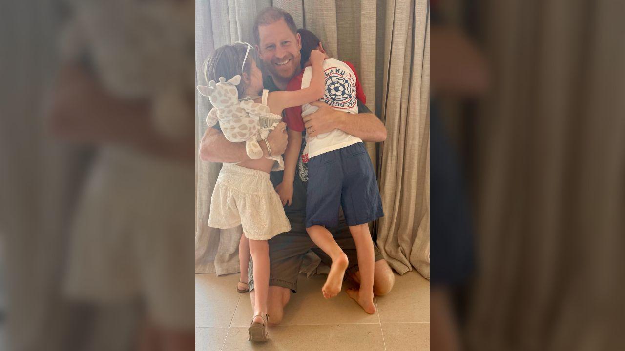 Image of Prince Harry revealed Princess Lilibet loves pink and sparkles.