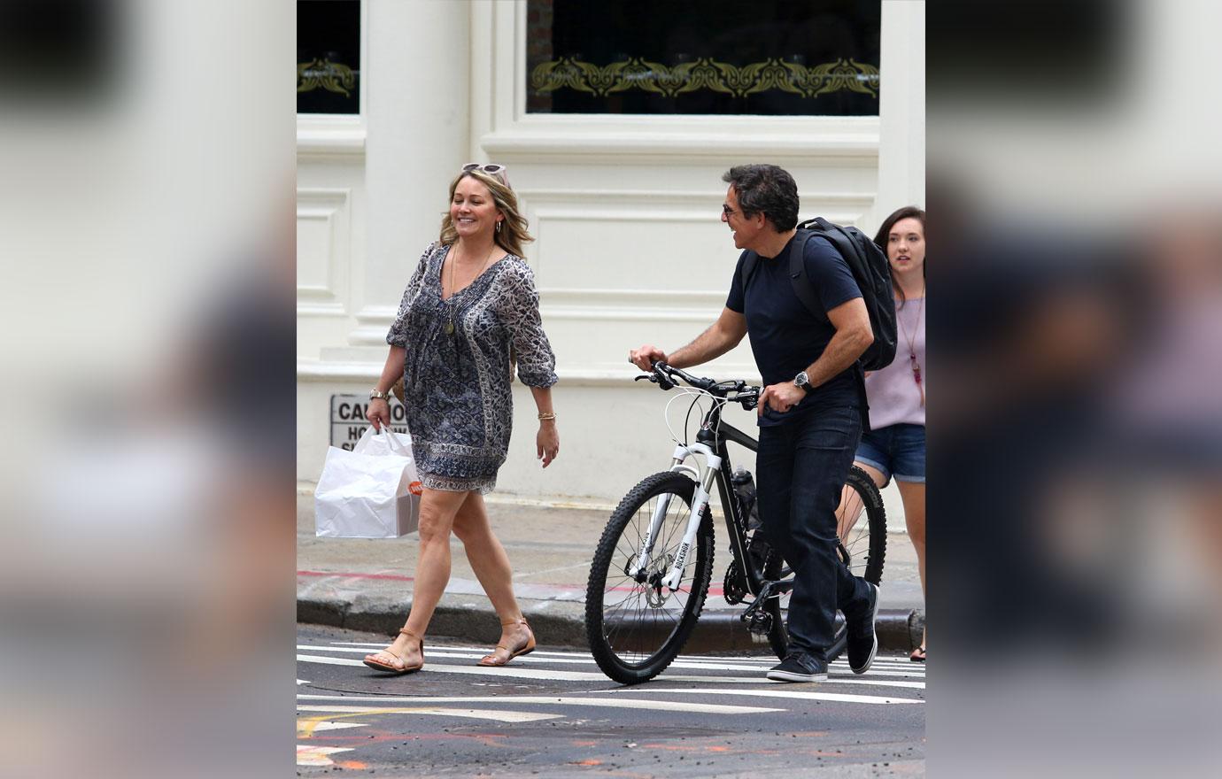 Ben stiller christine taylor happy together after split pics 03