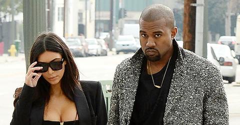 Kim Kardashian and Kanye West have lunch at Primo Cafe in Hollywood***NO DAILY MAIL SALES***