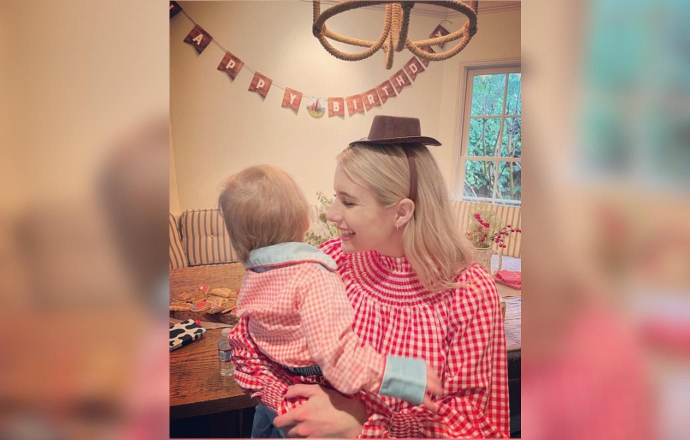 emma roberts garrett hedlund mothers day message