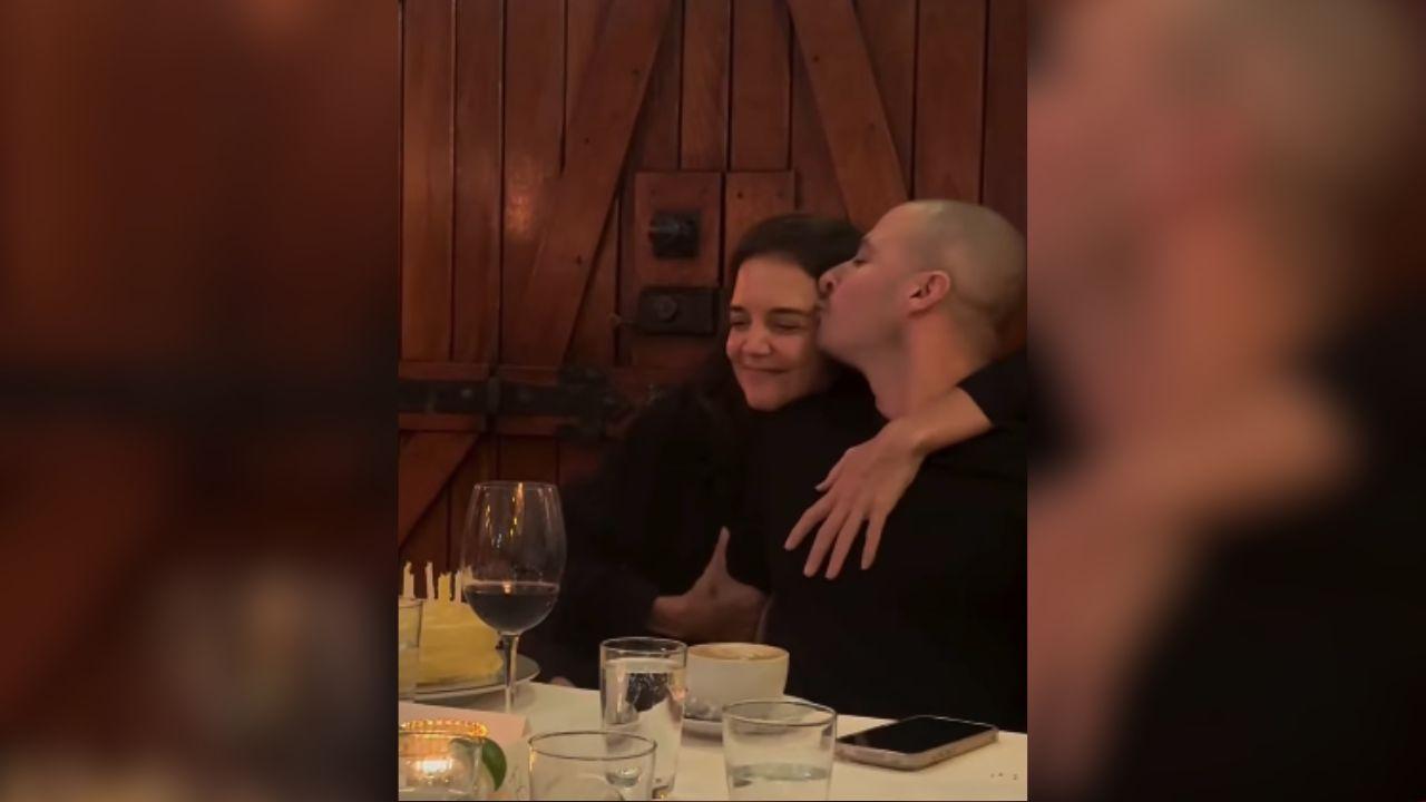 Image of The pair first sparked romance rumors in July.