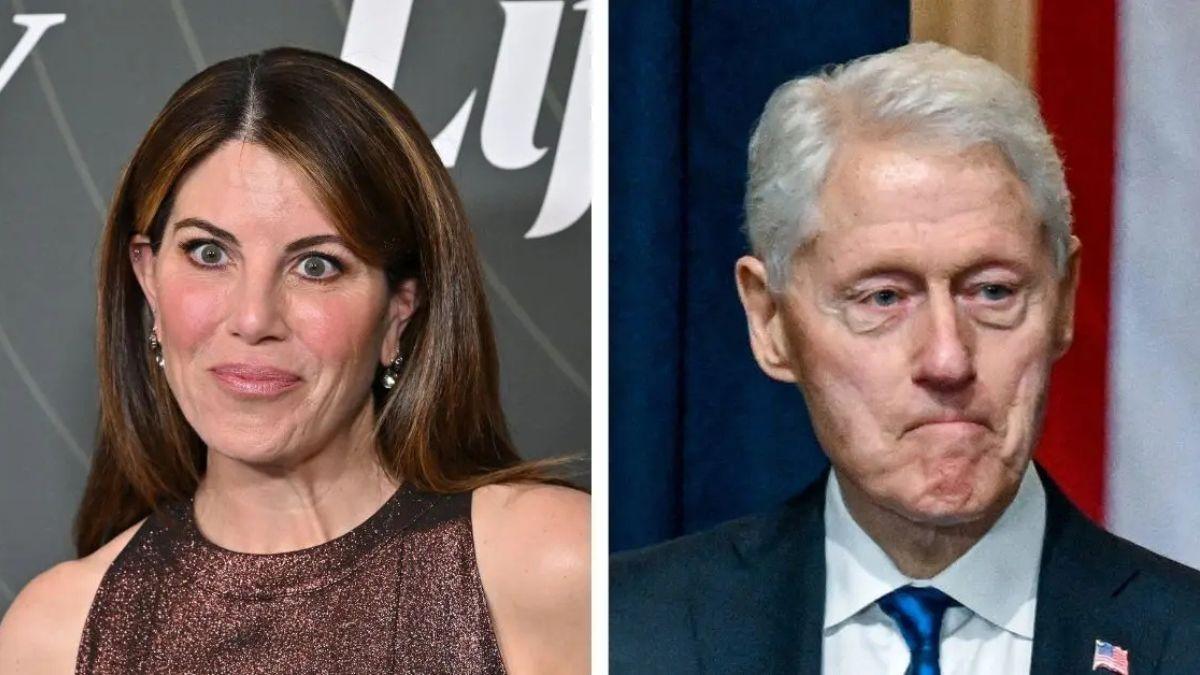 Photo of Monica Lewinsky and Bill Clinton
