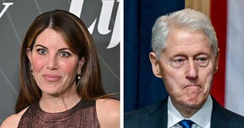 Photo of Monica Lewinsky and Bill Clinton
