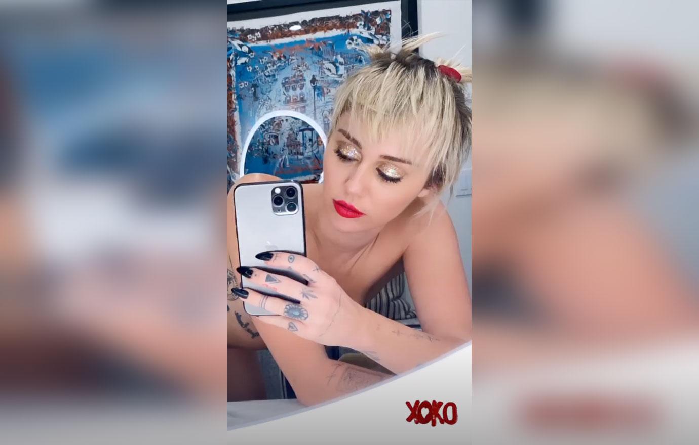 Miley Cyrus Naked
