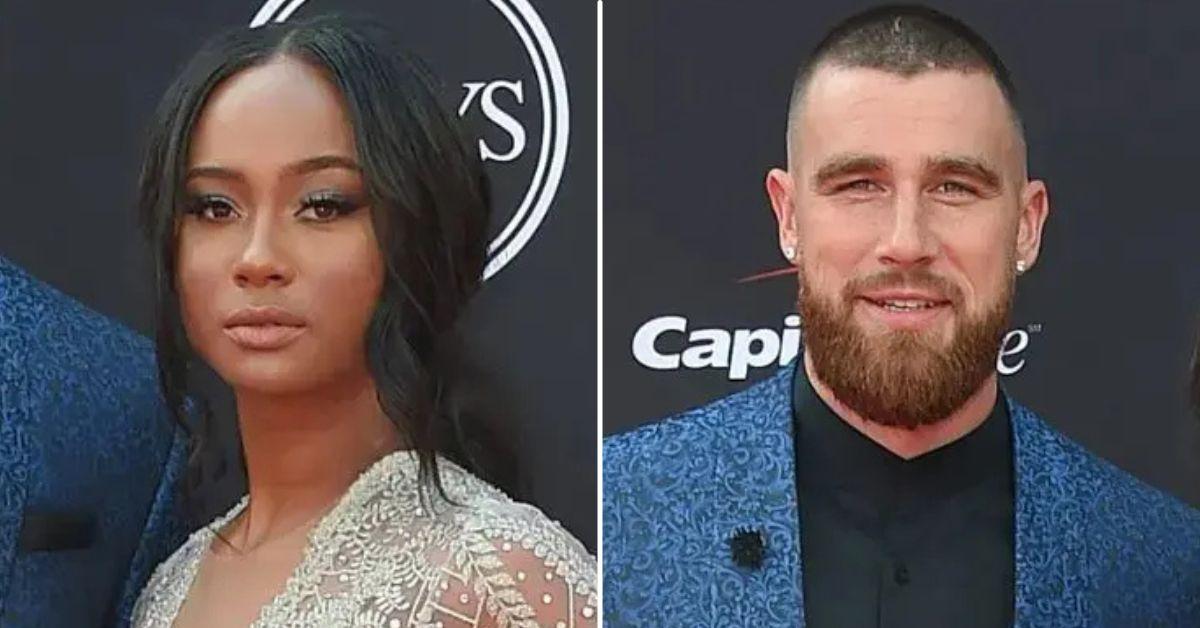 Photo of Kayla Nicole and Travis Kelce 