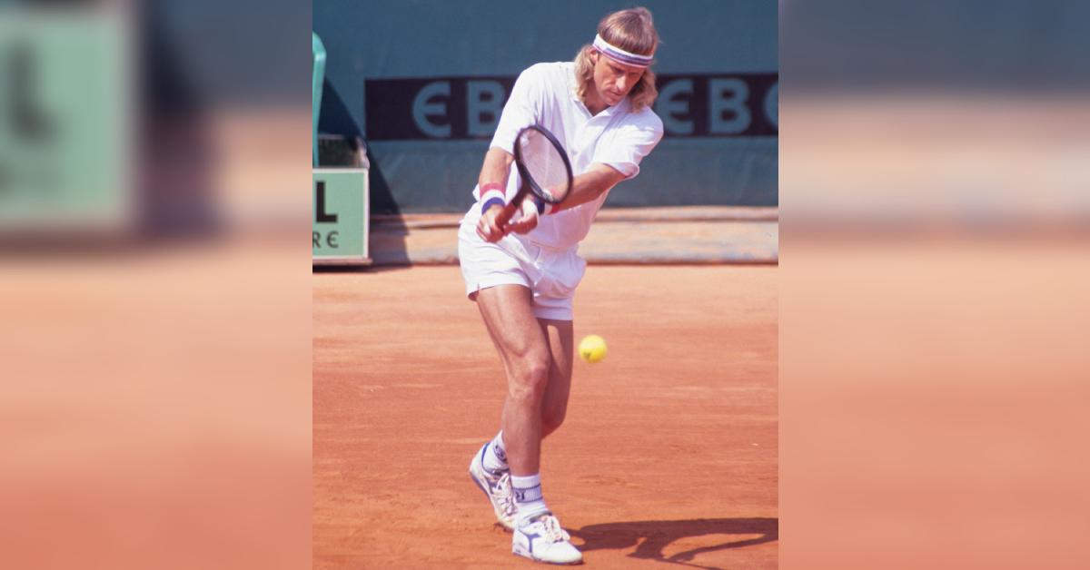 Image of Björn Borg won eight Grand Slam titles throughout his tennis career.