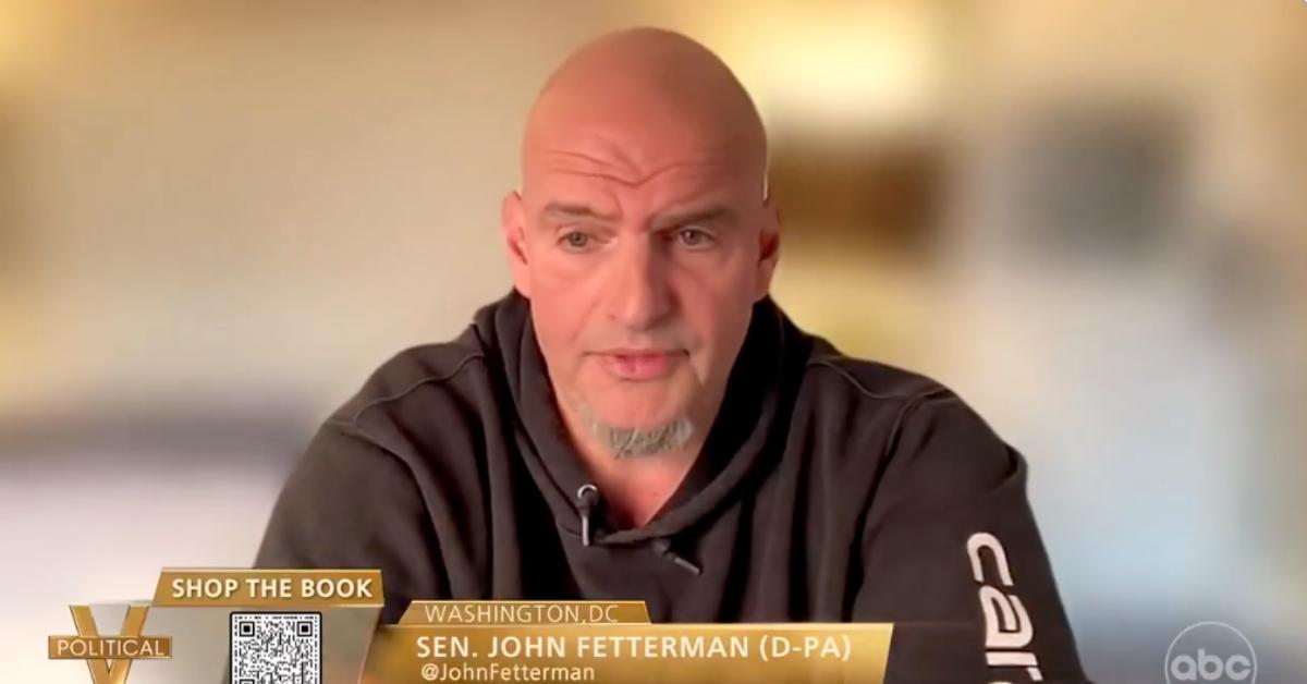 Photo of Fetterman insisted negotiations about the government shutdown aren't 'a political game.'