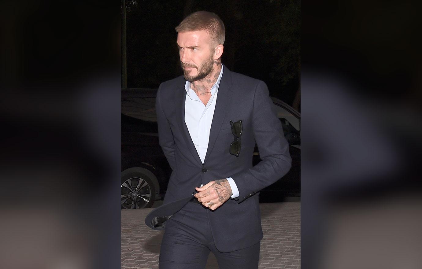 David Beckham & Owen Wilson Suit Up At Louis Vuitton Dinner In Paris