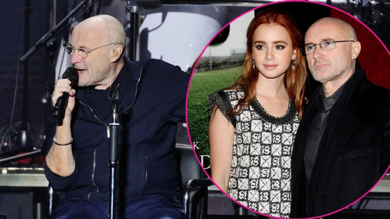 photo of phil and lily collins