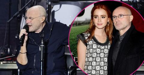photo of phil and lily collins