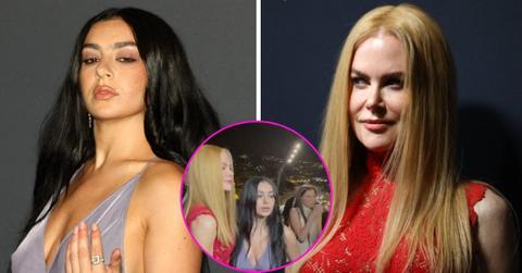 nicole kidman charli xcx red carpet moment