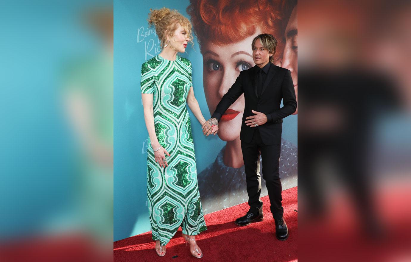 nicole kidman and husband keith urban being the ricardos austrailian premiere photos