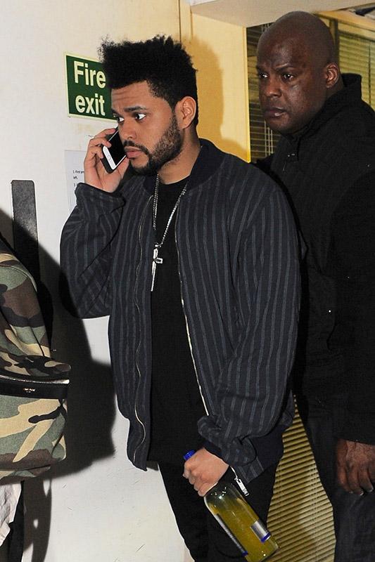 The Weeknd Steps Out In London