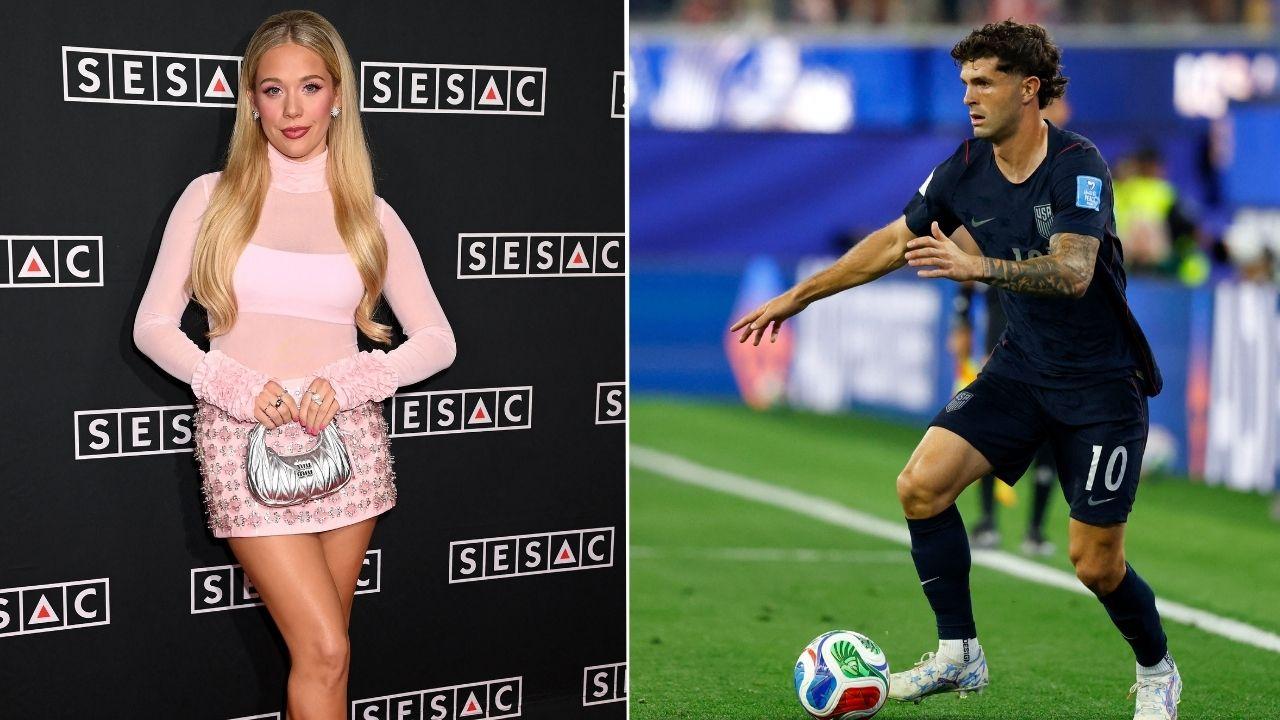 Image of Megan Moroney shared photos from her Italy trip in September, appeared to wear a jersey from Christian Pulisic’s PUMA collection in an Instagram Story.