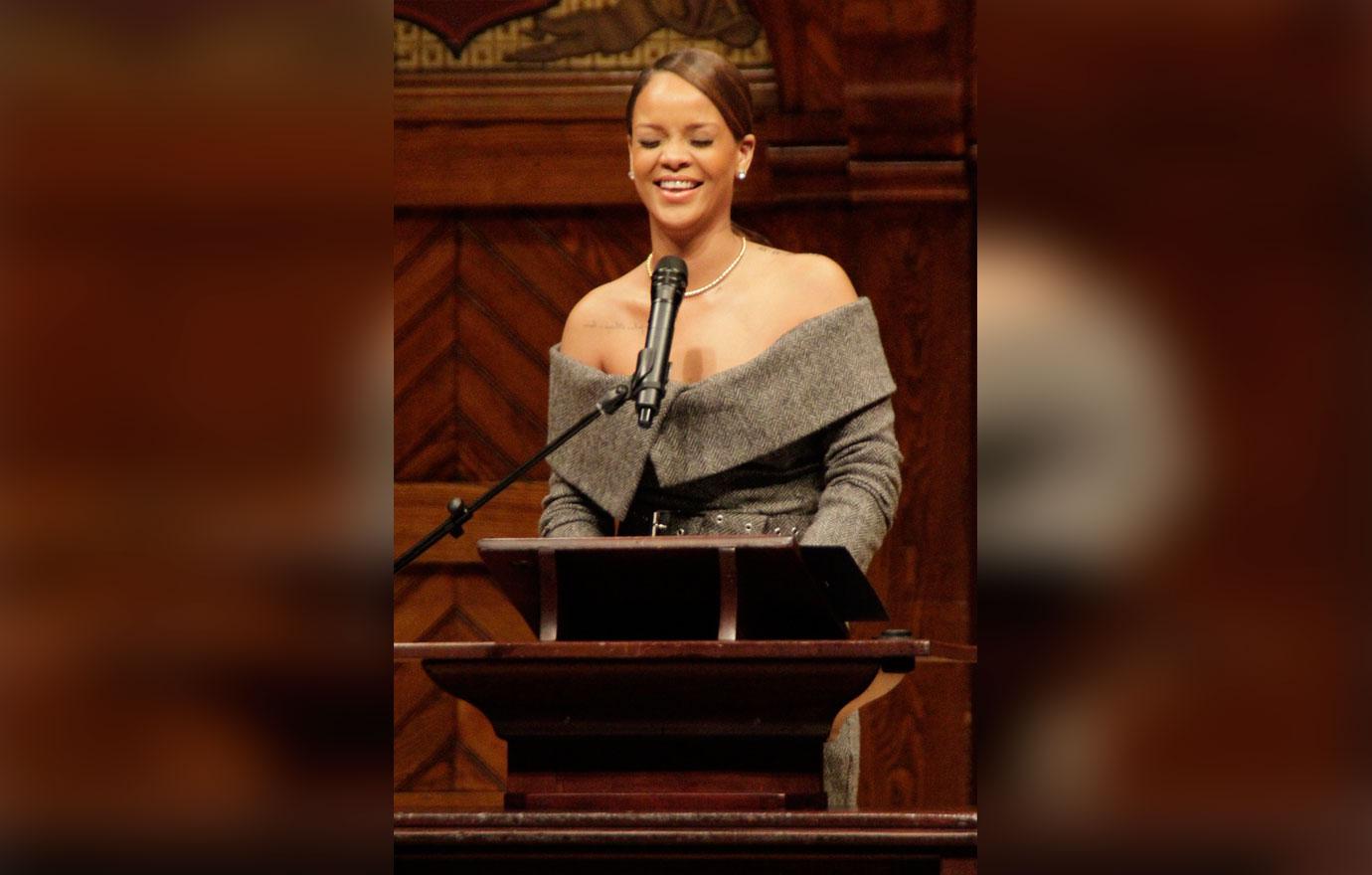 Rihanna harvard humanitarian award speech top honor 07