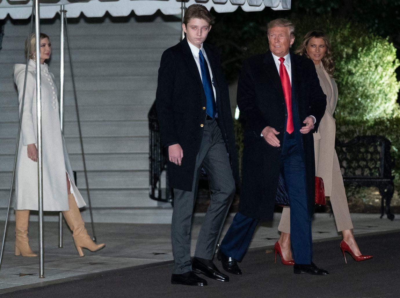 Melania Trump May Move To Wherever Son Barron Goes To College: Source
