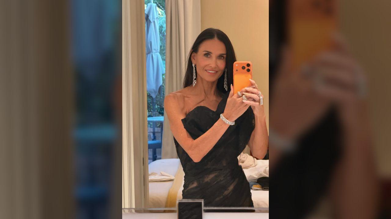 Photo of Demi Moore has shared her skincare routine.