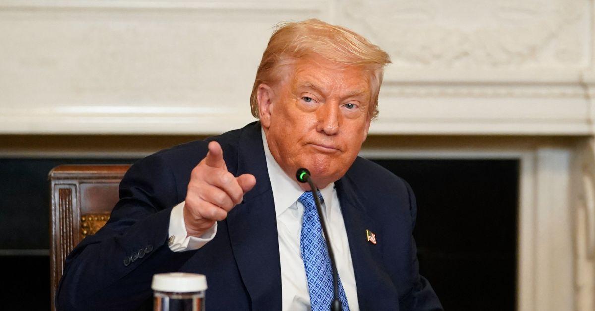 photo of Donald Trump's CVI diagnosis was revealed in July