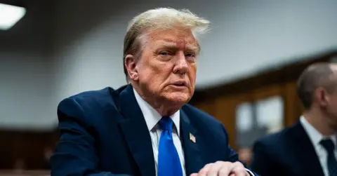 donald trump attacks judge juan merchan courtroom day criminal trial