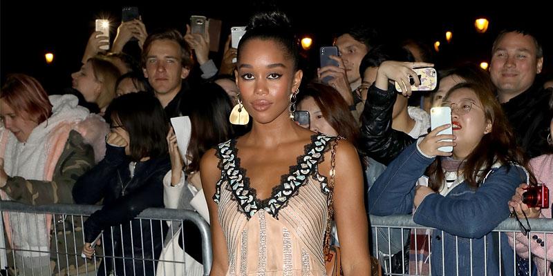 Laura Harrier in Louis Vuitton  Nice dresses, Dresses, Fashion