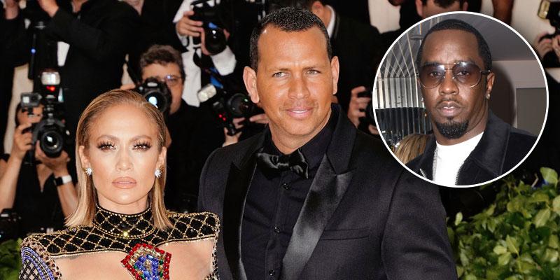 Diddy & Alex Rodriguez Exchange Words In J-Lo’s Comment Section