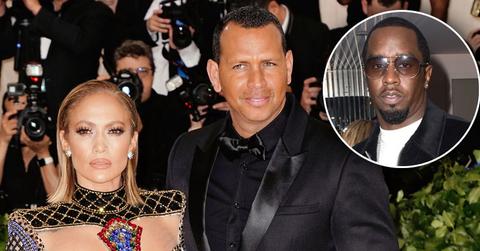 Diddy A Rod J Lo Photo PP