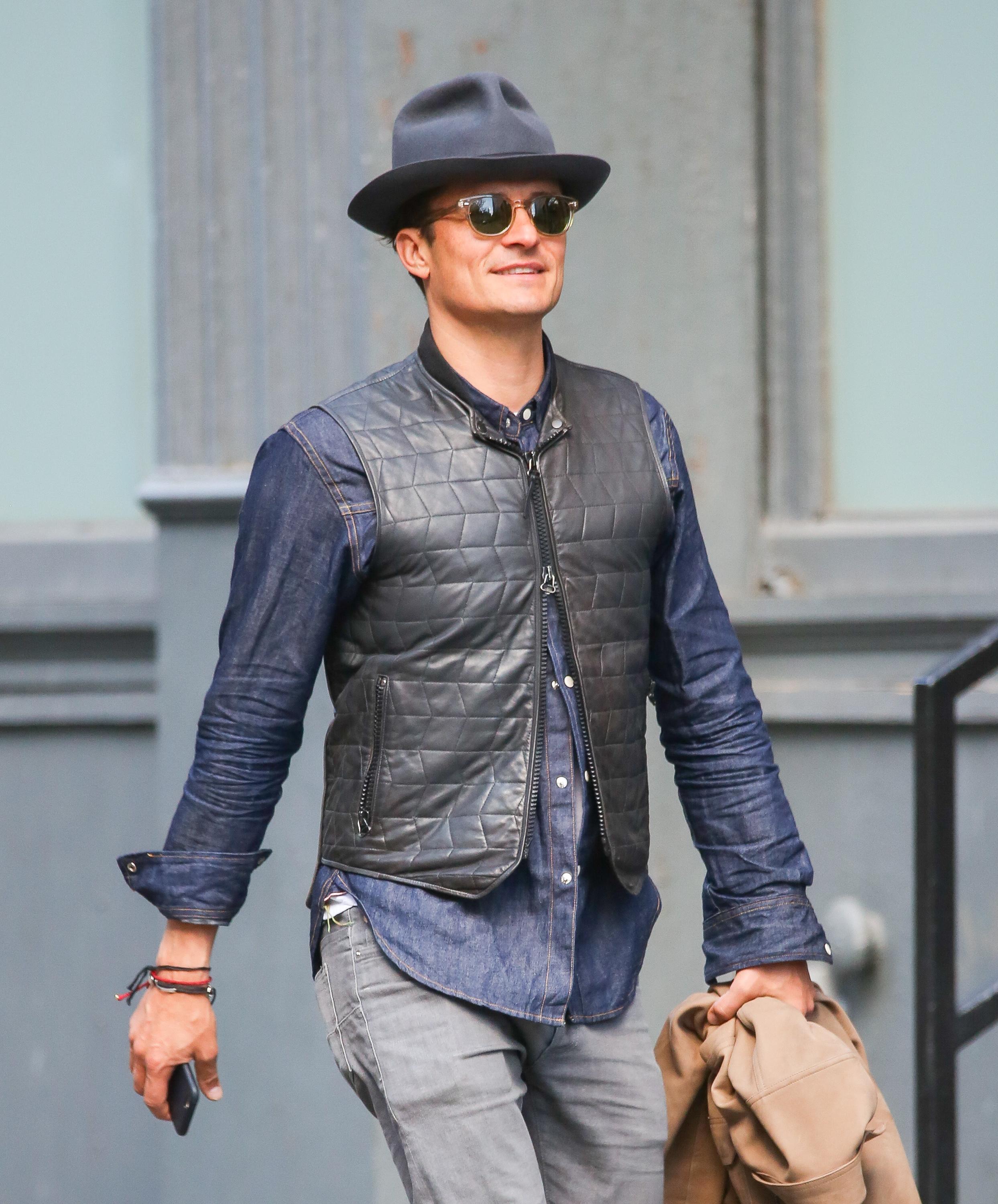 Celebrity Sightings In New York City &#8211; April 28 , 2015