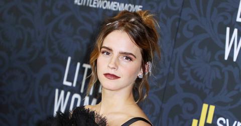 emma watson twitter engaged rumors boyfriend leo robinson career ok
