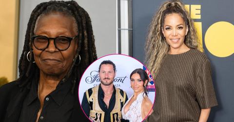 Image of Whoopi Goldberg, Sunny Hostin, Val Chmerkovskiy and Jenna Johnson
