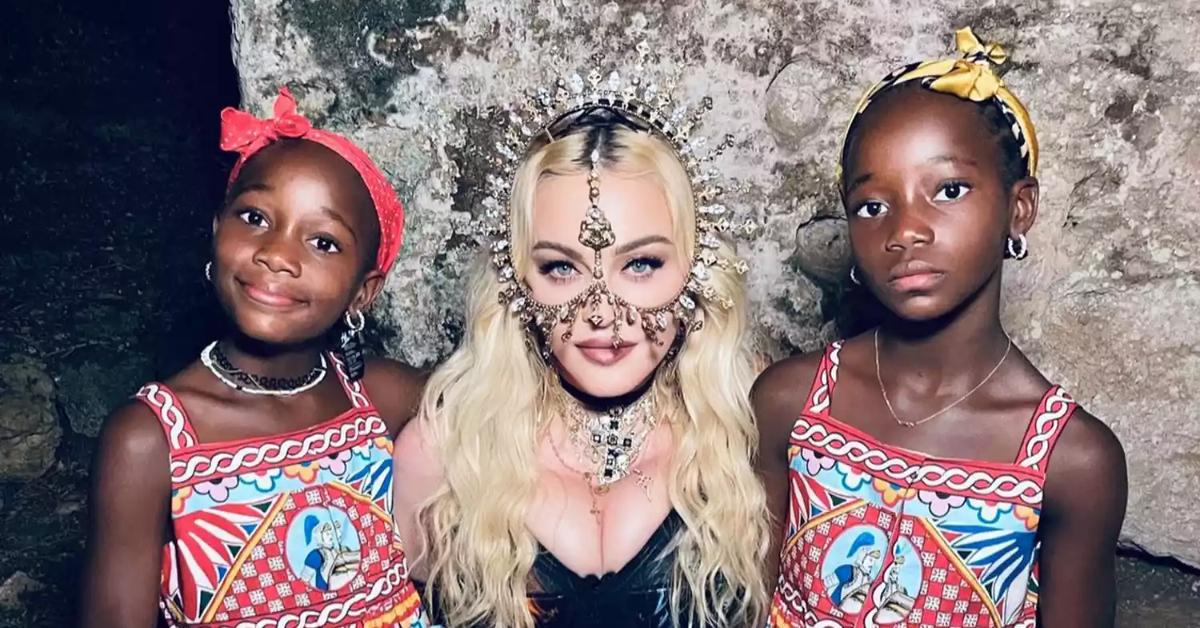 Madonna Reflects On Trip To Home Country Malawi With Photo Of Twins