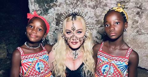 madonna daughters trip malawi twins estere stella photos