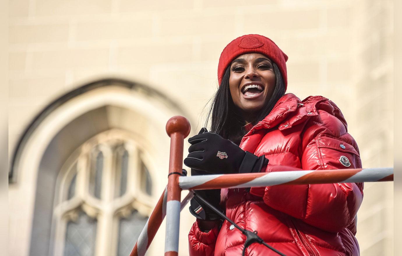 Ciara’s Daughter Sienna Cheers On Dad Russell Wilson At His Game