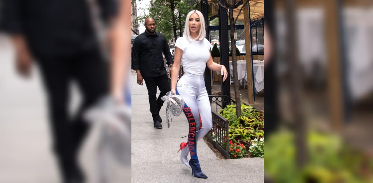 Kim Kardashian suffers embarrassing wardrobe malfunction in skintight black  pants as she resurfaces in NYC