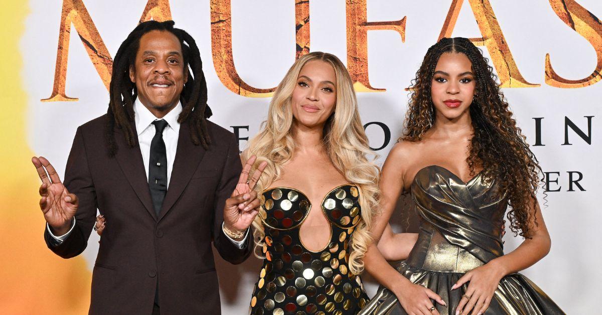 Photo of Beyoncé, Blue Ivy Carter and Jay-Z