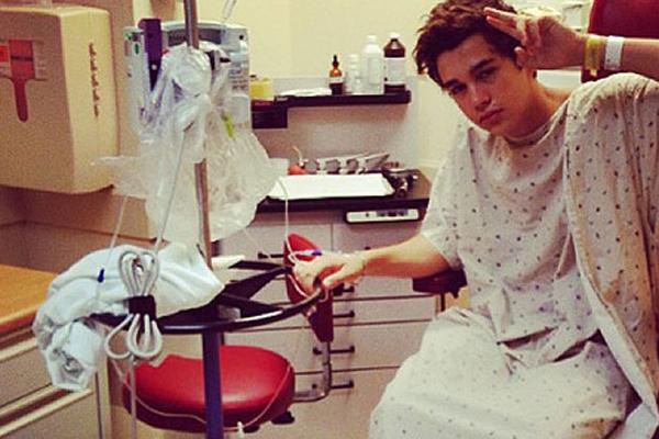 Austin mahone hospital