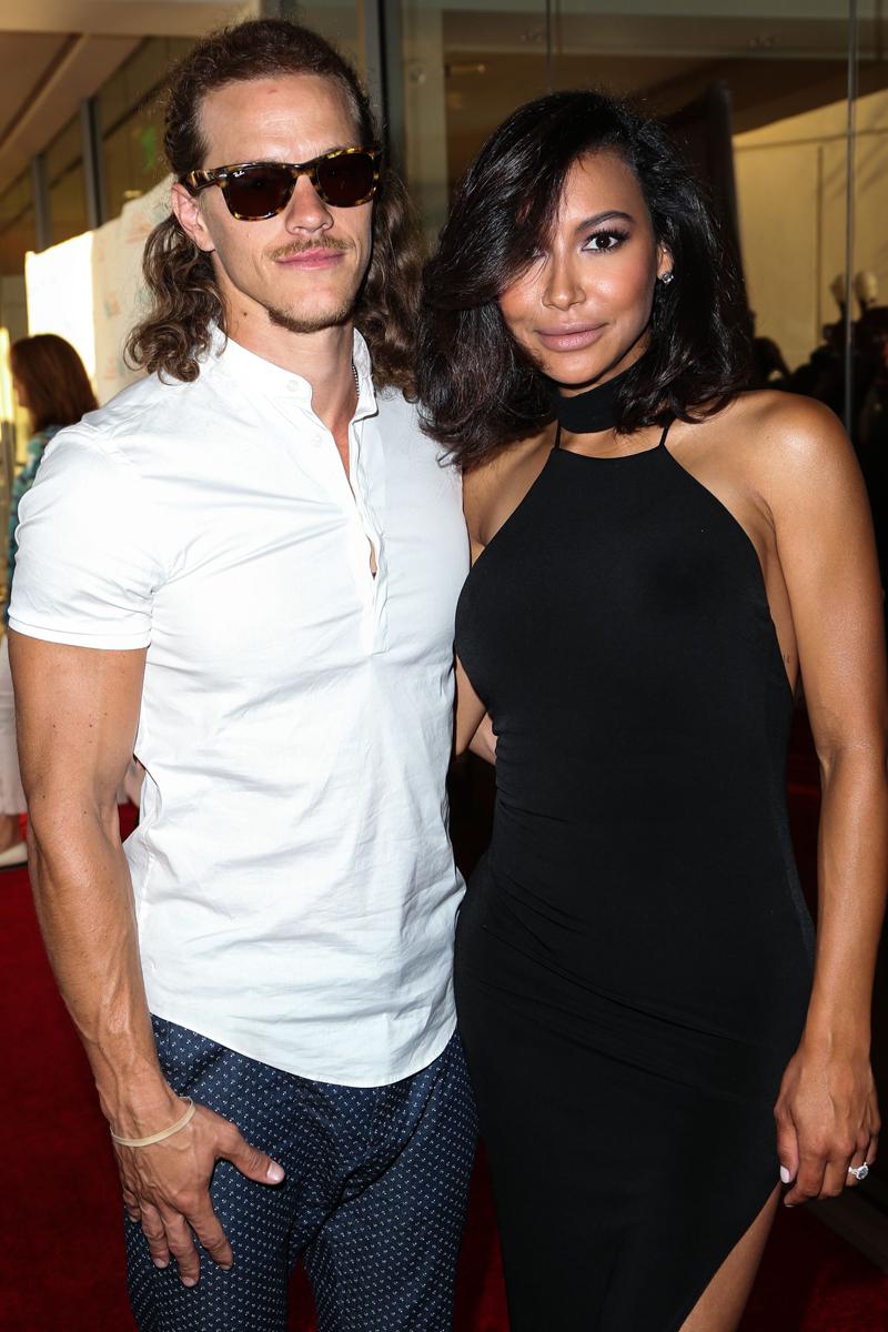 Naya Rivera and husband Ryan Dorsey arrive at the Raising The Bar To End Parkinson&#8217;s Event