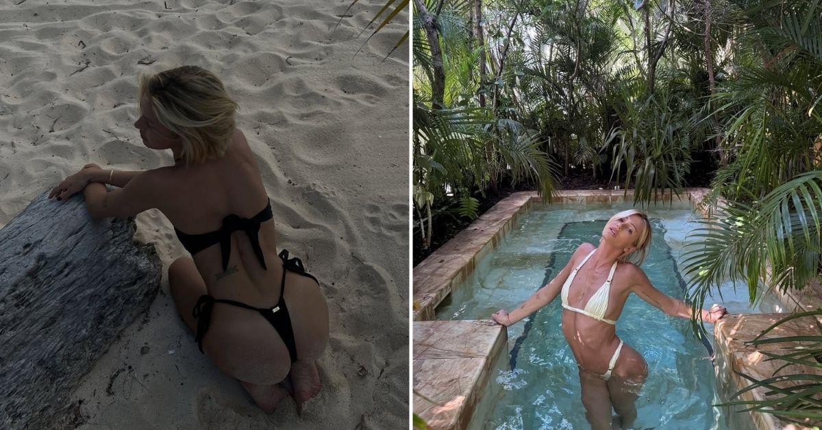 Photo of Delilah Belle Hamlin included several bikini shots in her latest photo series.