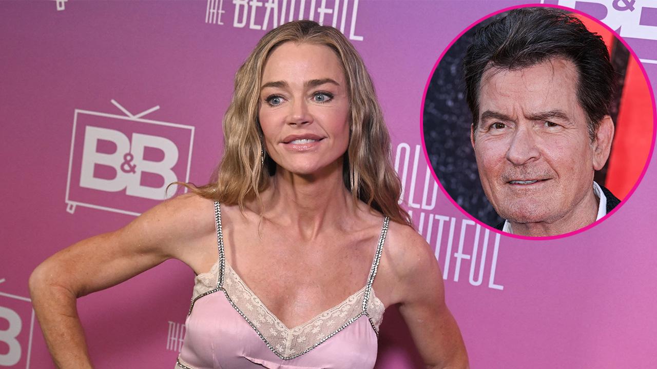 Denise Richards,Charlie Sheen. 