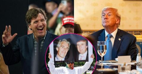 Composite Photos of Donald Trump and Jeffrey Epstein