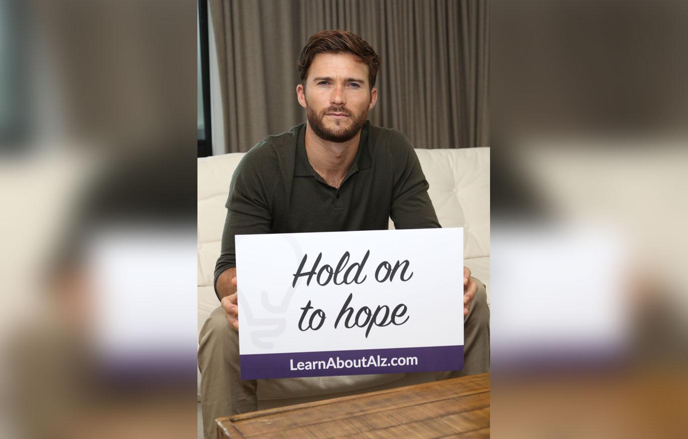 Scott Eastwood Teams for World Alzheimer`s Day