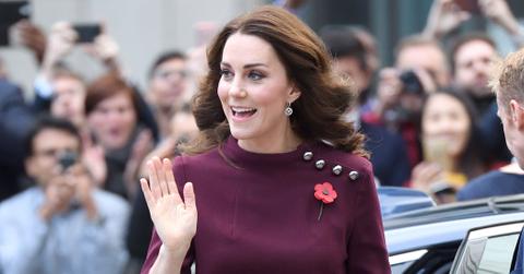kate middleton baby bump morning sickness long