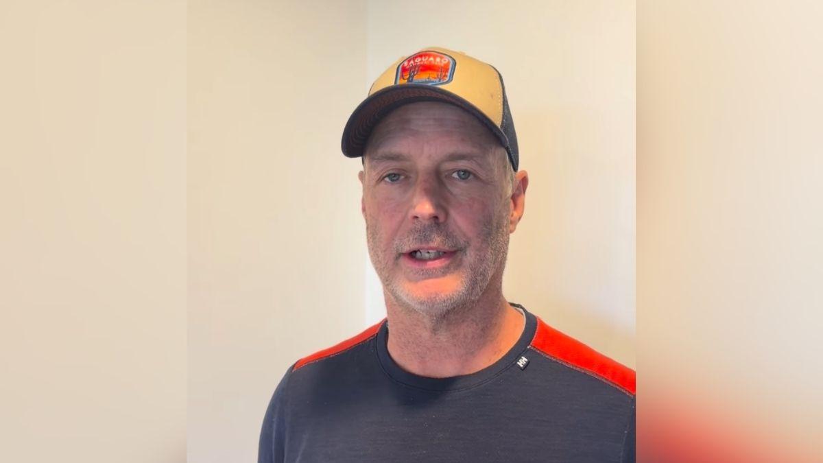 image of Camron Guthrie shared a video message online.